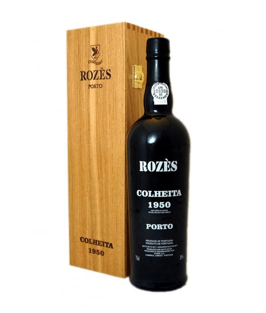 VINHO PORTO ROZÈS COLHEITA 1950